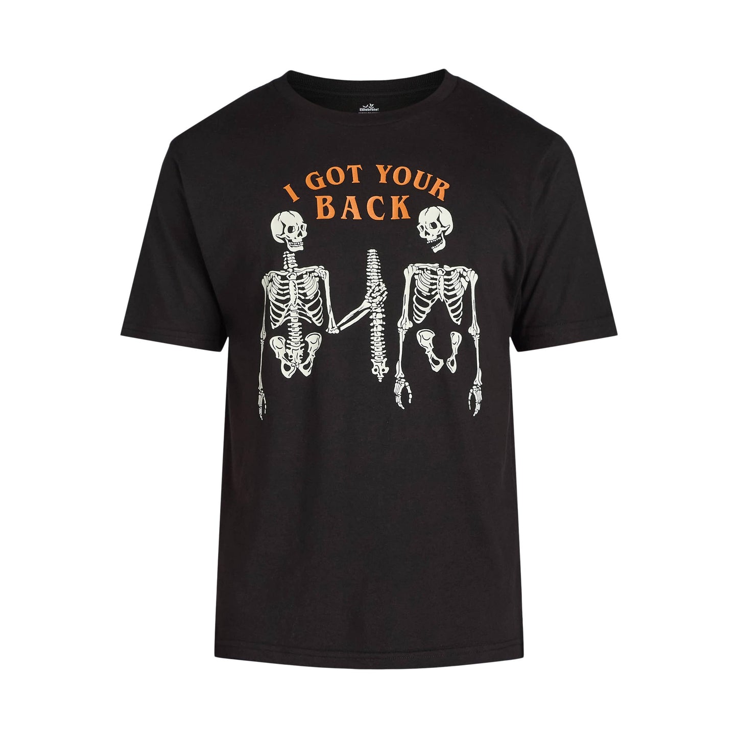 Men's Halloween Back Breaker Tee with Short Sleeves