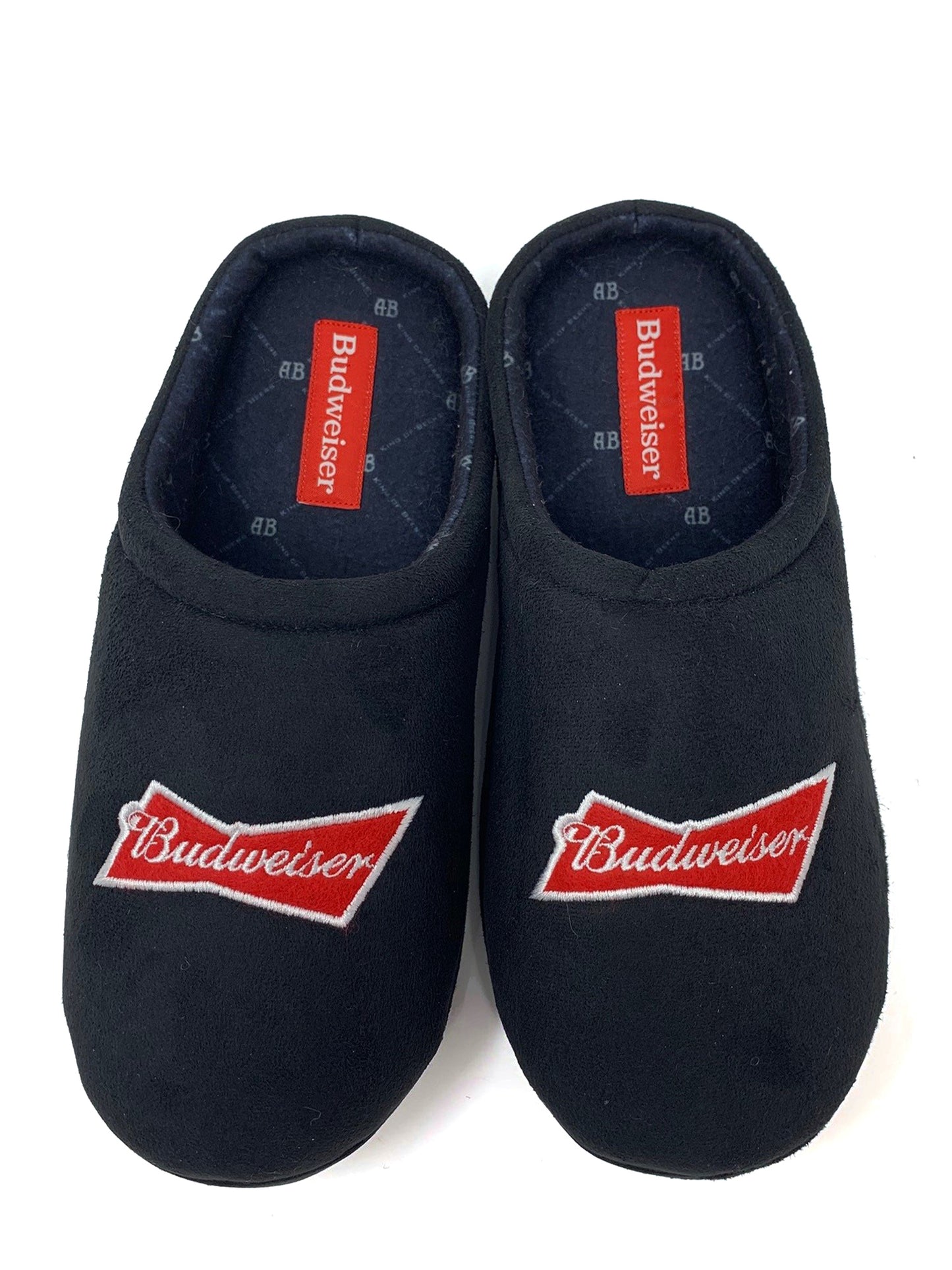 Budweiser Men's Plush Comfort Slipper