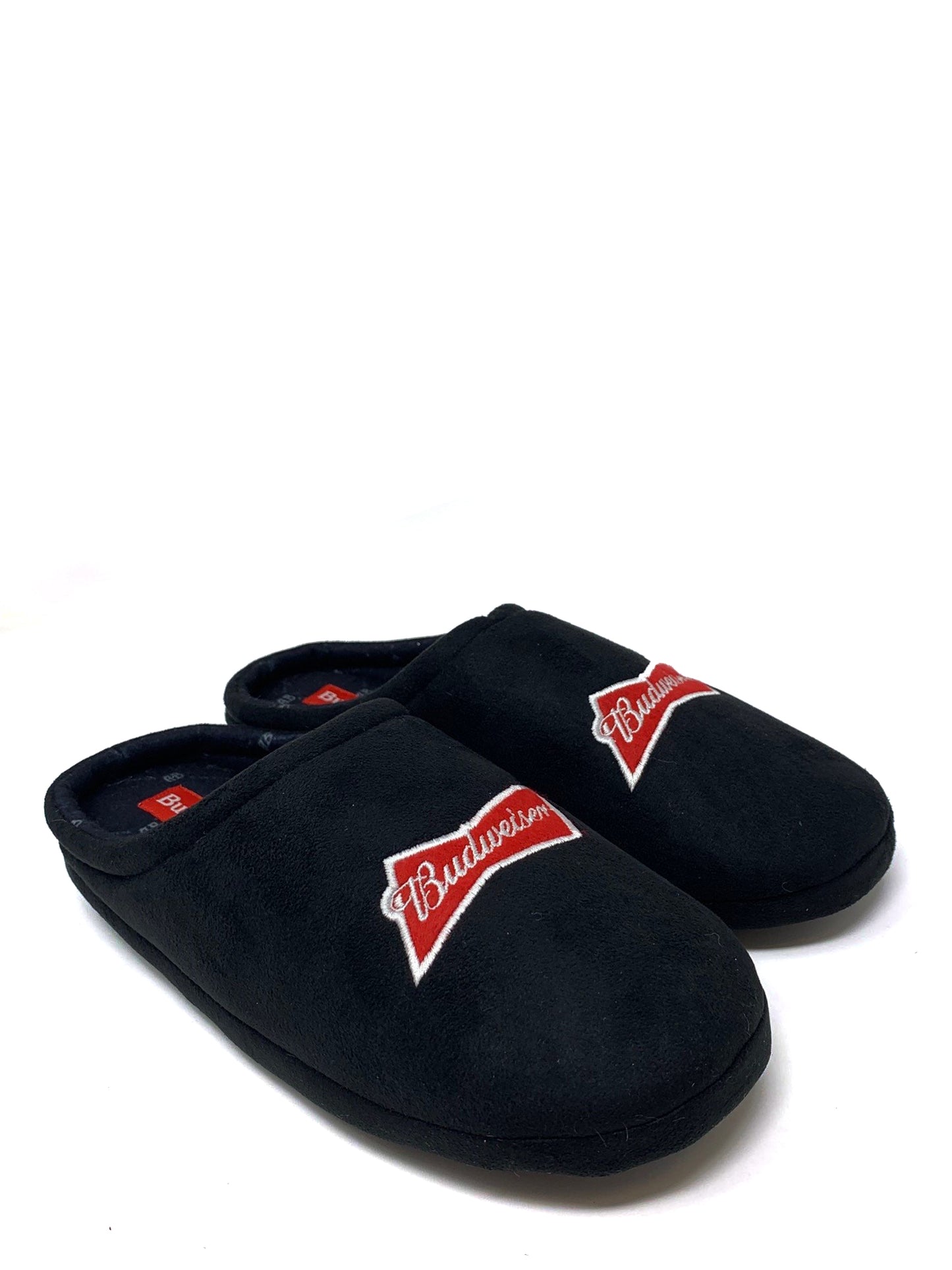 Budweiser Men's Plush Comfort Slipper