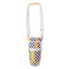 Way To Celebrate Easter Checkerboard Car Cup Sleeve With Pouch