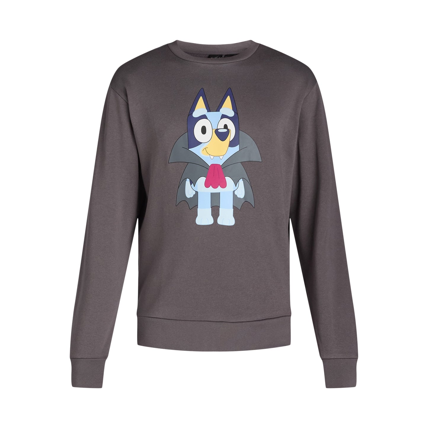 Bluey Men’s & Big Men’s Halloween Vampire Graphic Sweatshirt