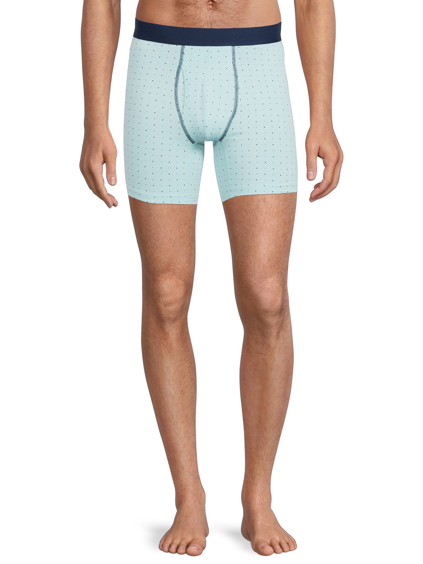 George Men's Dot & Stripe Boxer Briefs, 3-Pack