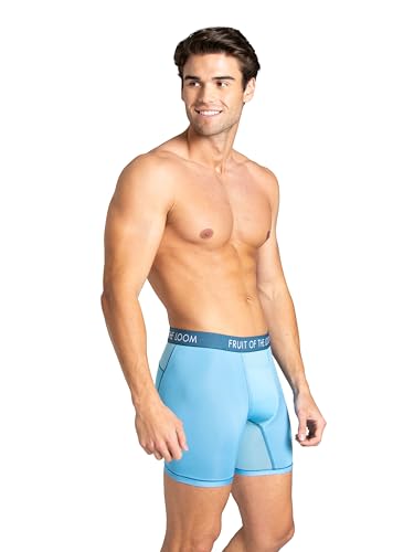 Fruit Of The Loom Men's Boxer Briefs, XL, Pack of 3