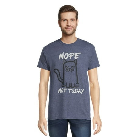 Nope Cat Graphic Tee, 3XL