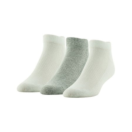 Athletic Works Men's Garment Dyed Low Cut Socks 3 Pair