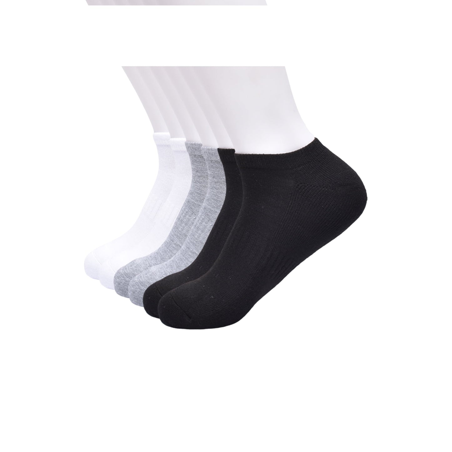 Athletic Works Men's No Show Socks