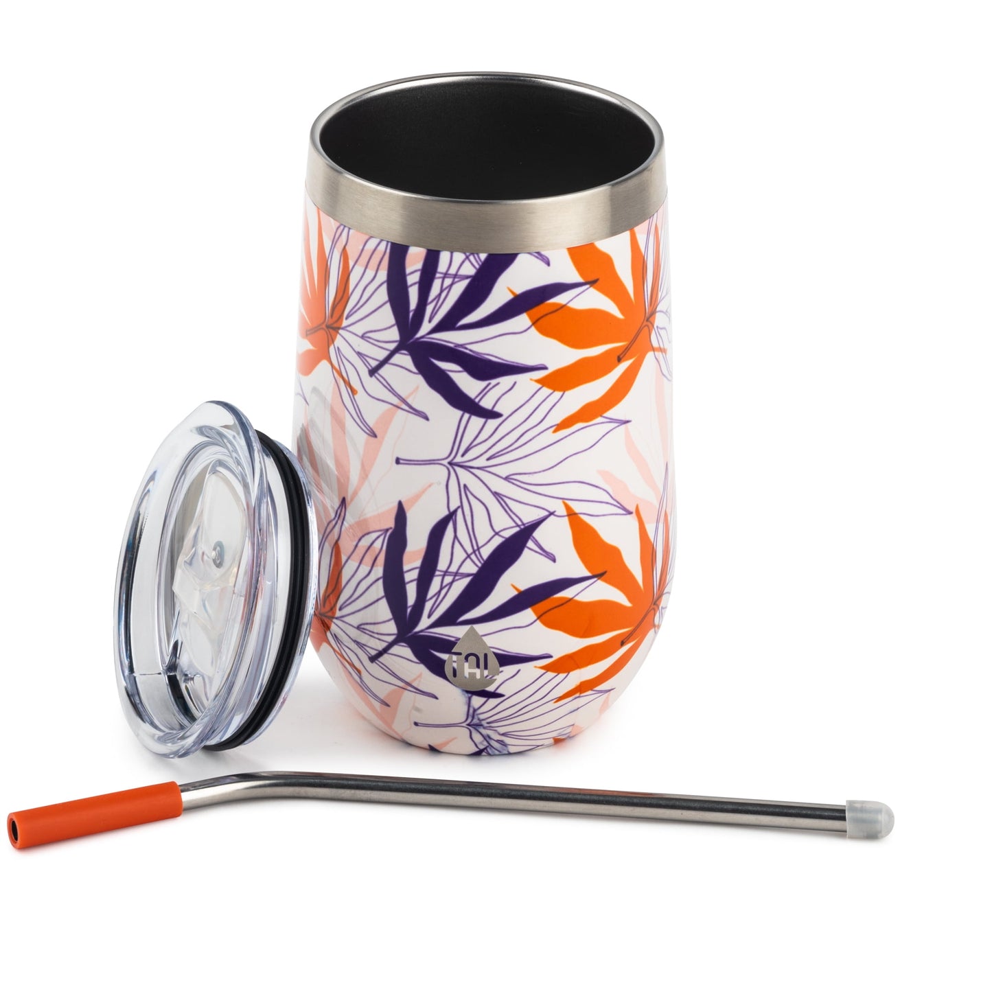 TAL Stainless Steel Wine Tumbler 16oz, Leaf