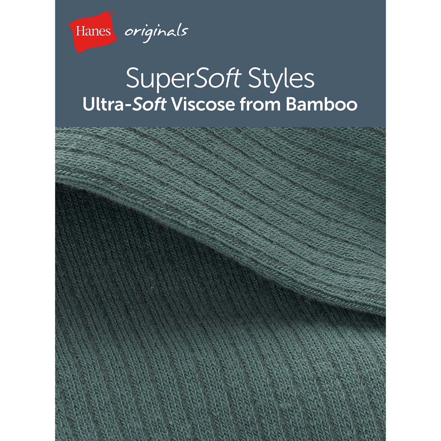 Hanes Originals Men’s SuperSoft Ankle Socks, 3-Pairs