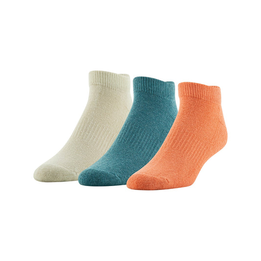 Athletic Works Men's P3 Garment Dyed Low Cut Socks 3 Pair Pack