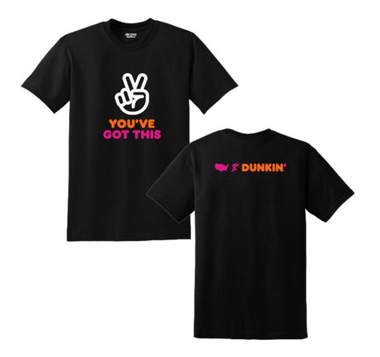 NEW Dunkin' You've Got This Team Member Tees