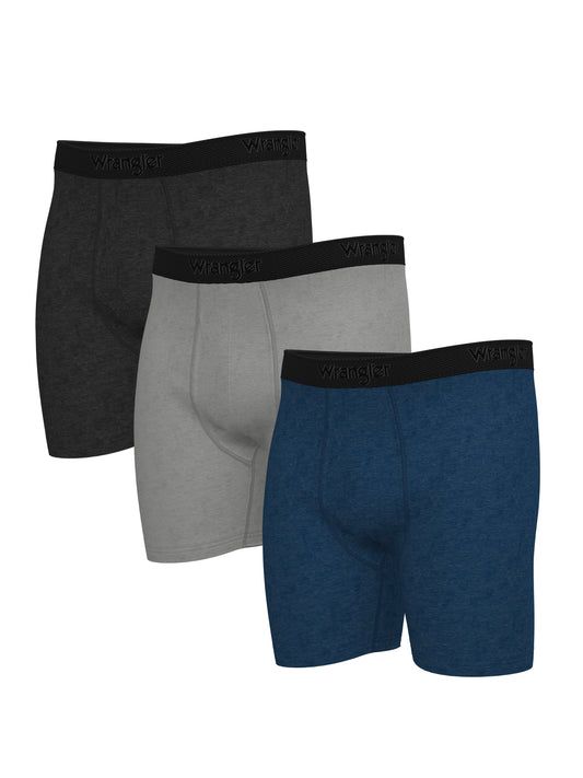 Wrangler Men's Boxer Brief, 3 Pack