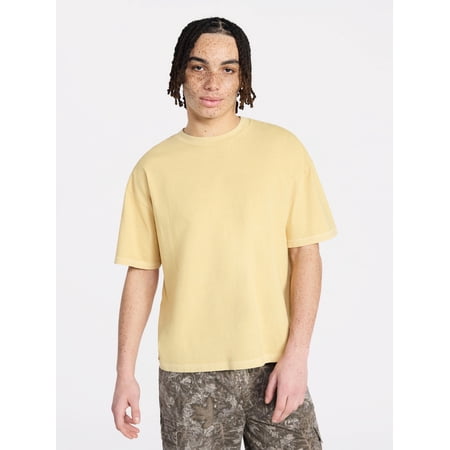 No Boundaries Oversized Boxy Tee Short Sleeves Small