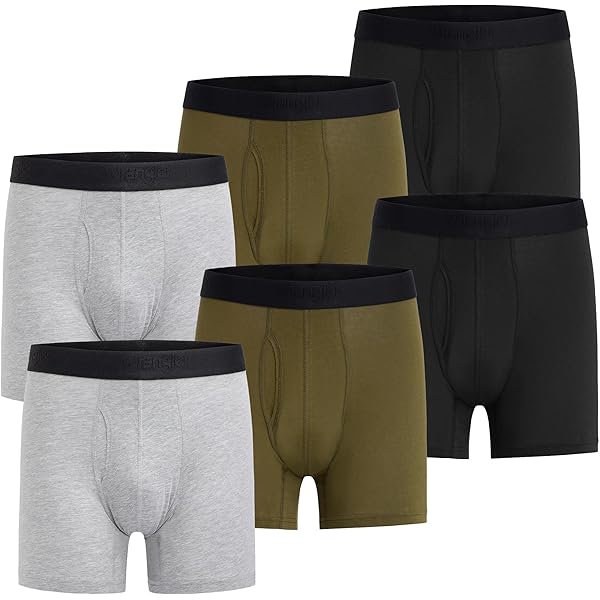 Grey Matter Concepts Wrangler Men's Mesh Boxer Briefs Pack of 3
