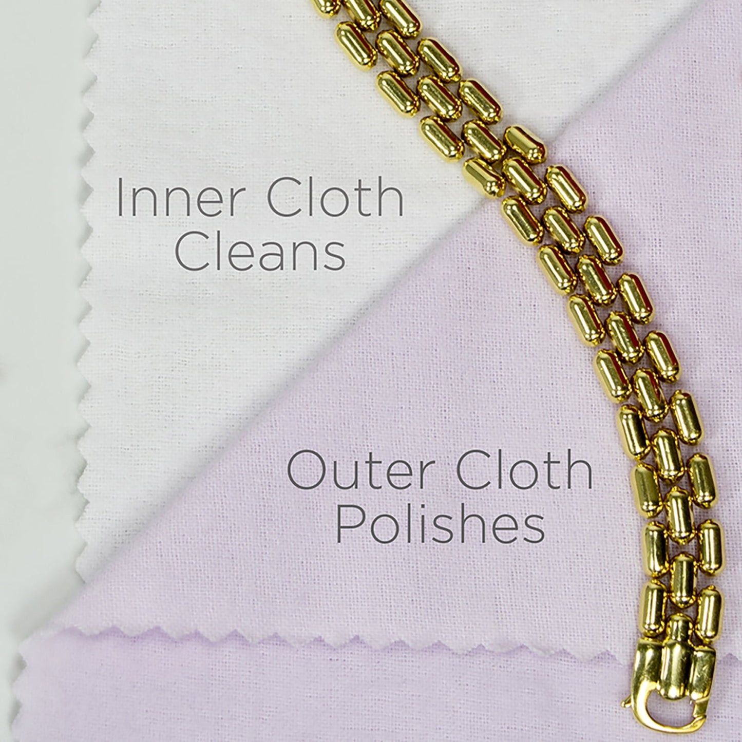 Connoisseurs All-Purpose Jewelry Cleaning Kit with Jewelry Cleaner Solution and Polishing Cloths