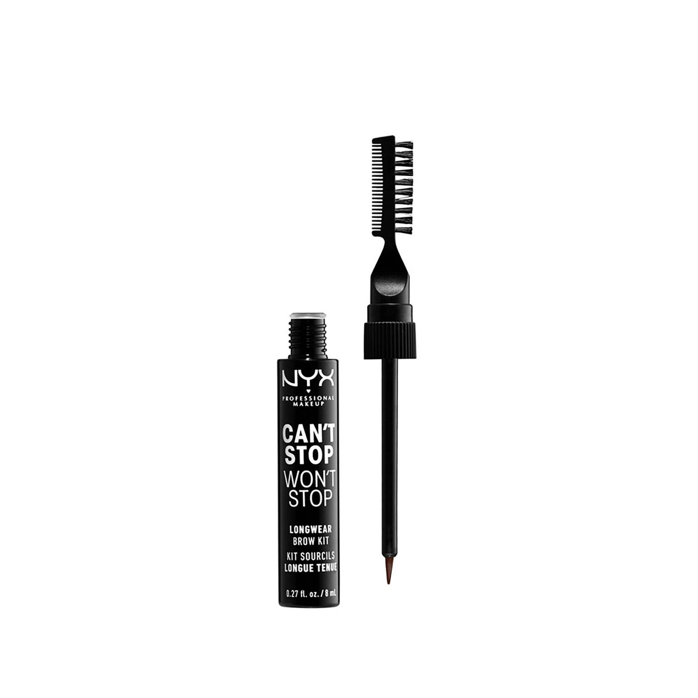 Can't Stop Won't Stop Longwear Brow Ink Kit (Brunette)- 0.27 fl oz