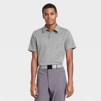 Men's Jersey Golf Polo Shirt - XL - ALL IN MOTION Gray - Quick Dry Wicking